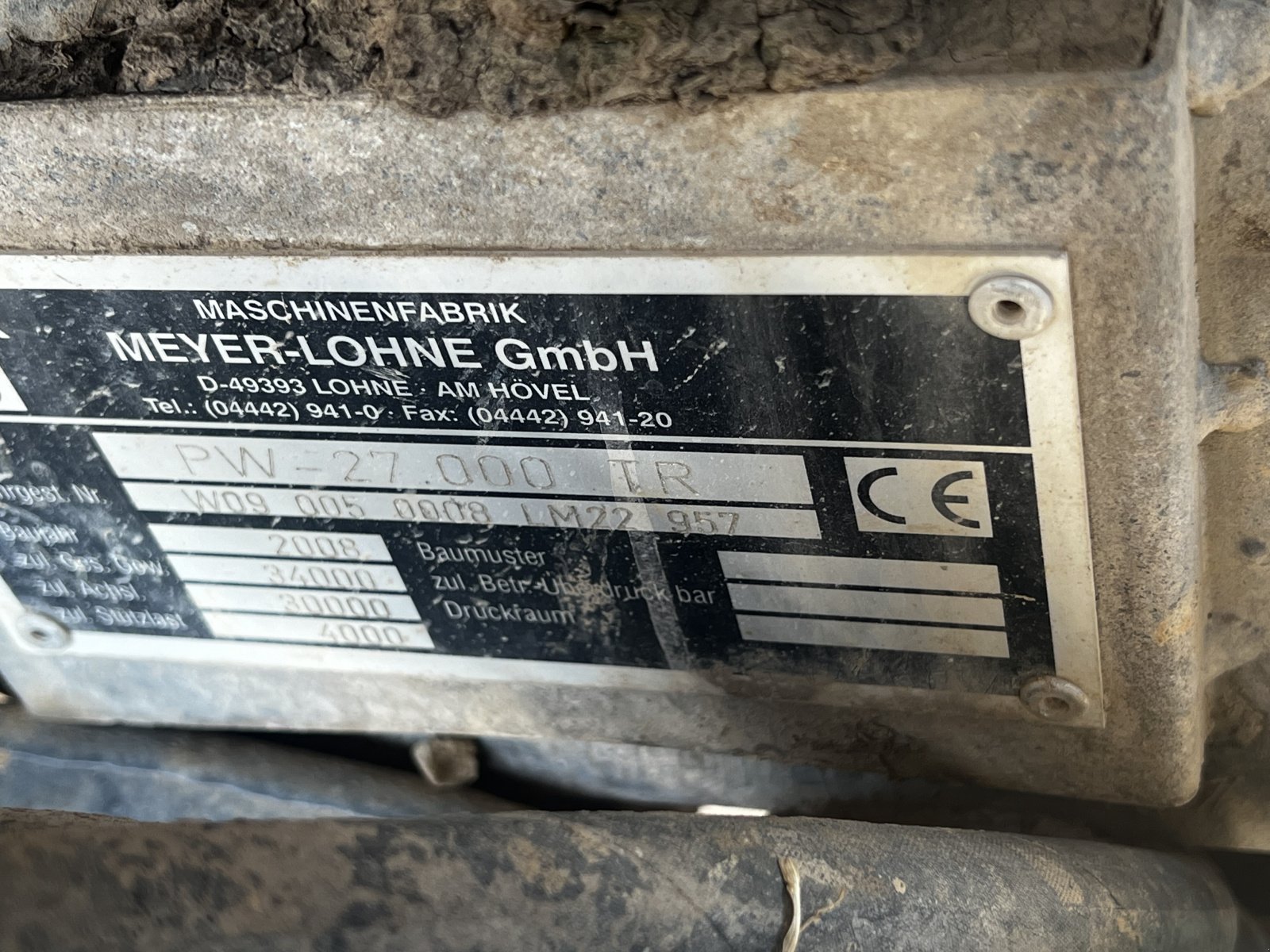 Pumpfass of the type Meyer-Lohne Rekordia PW 27000 & 30m Vogelsang Schleppschlauch, Gebrauchtmaschine in Brilon (Picture 5)