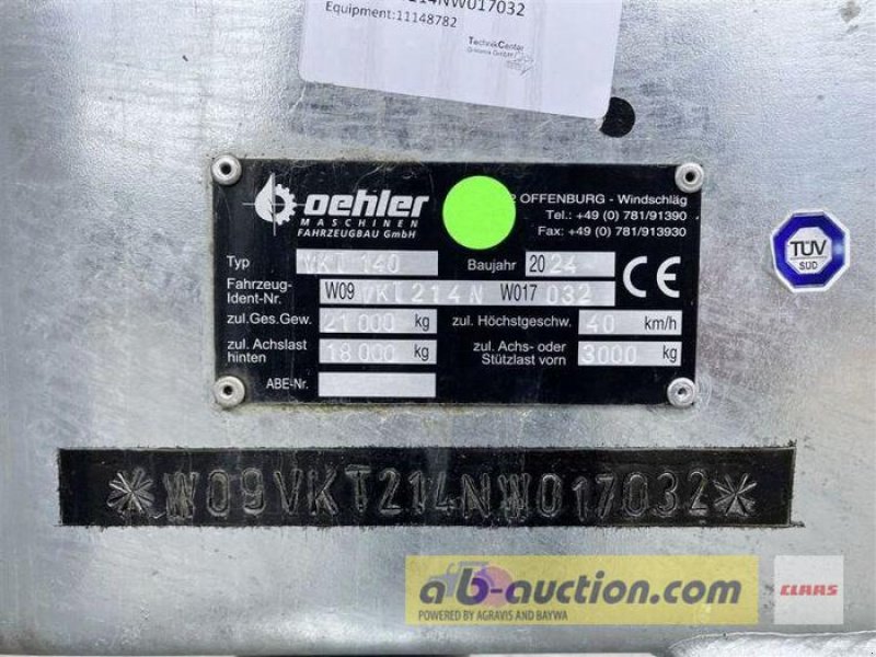 Pumpfass des Typs Oehler OEHLER GÜLLEFASS VKT 140, Gebrauchtmaschine in Grimma (Bild 26)