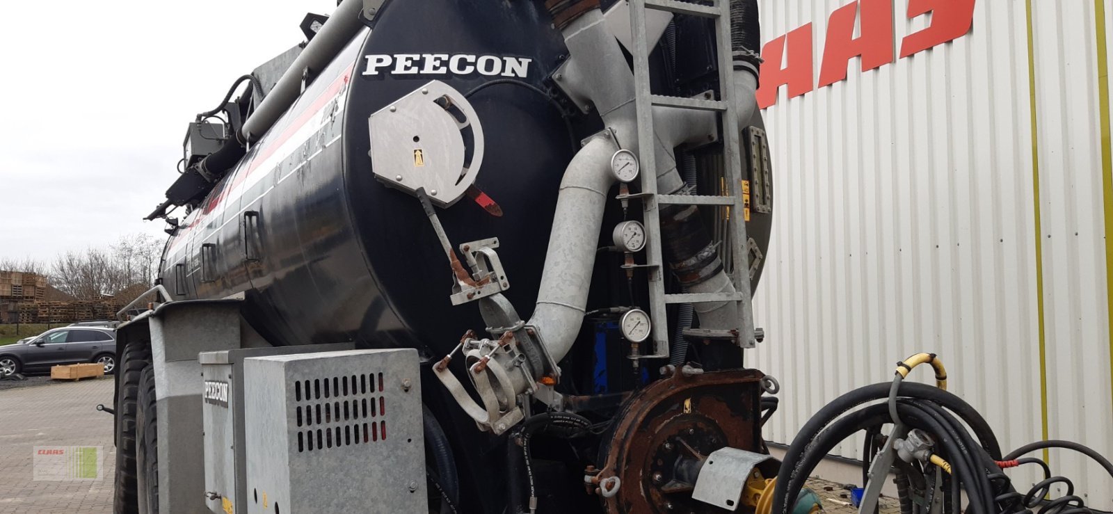 Pumpfass des Typs Peecon EUR-200 mit Turbokranarm (Kaweco), Gebrauchtmaschine in Bordesholm (Bild 14)