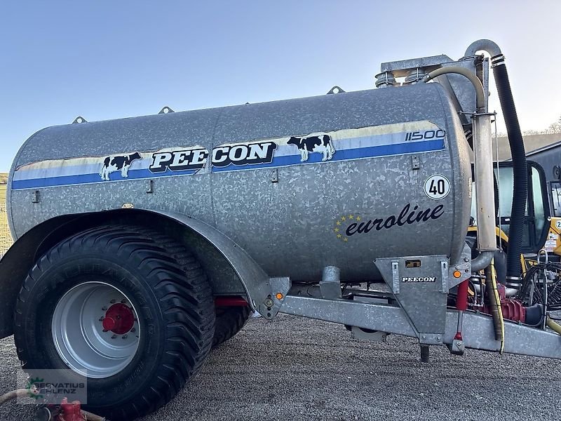 Pumpfass tip Peecon Euroline 11500 mit Schiebeachse und 4 Punkt Aufnahme, Gebrauchtmaschine in Rittersdorf (Poză 1)