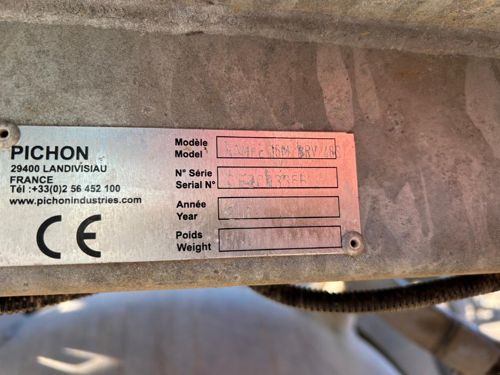 Pumpfass typu Pichon 15700, Gebrauchtmaschine v MALESTROIT (Obrázek 7)