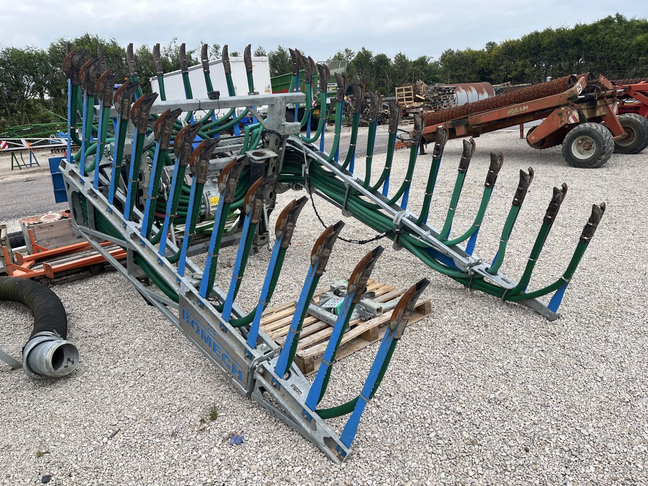 Pumpfass del tipo Pichon Rampe BOMECH Speedy One 9m, Gebrauchtmaschine In VERT TOULON (Immagine 4)