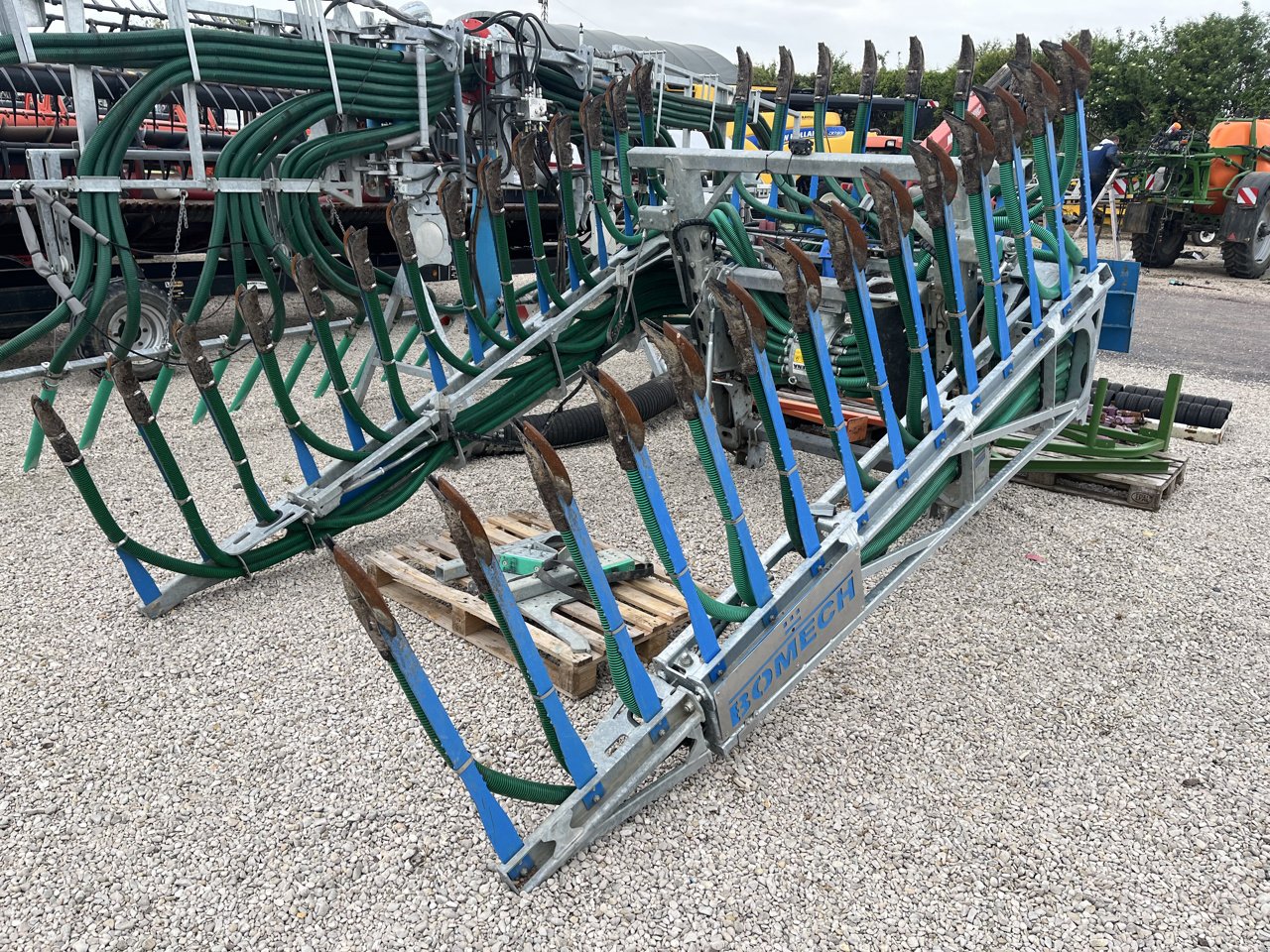 Pumpfass del tipo Pichon Rampe BOMECH Speedy One 9m, Gebrauchtmaschine In VERT TOULON (Immagine 6)