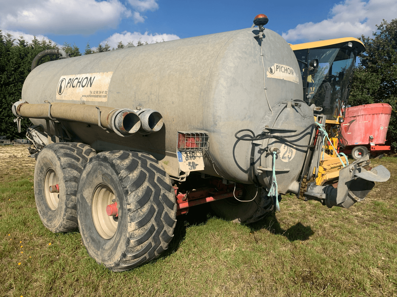 Pumpfass del tipo Pichon TCI 12600, Gebrauchtmaschine In TREMEUR (Immagine 4)