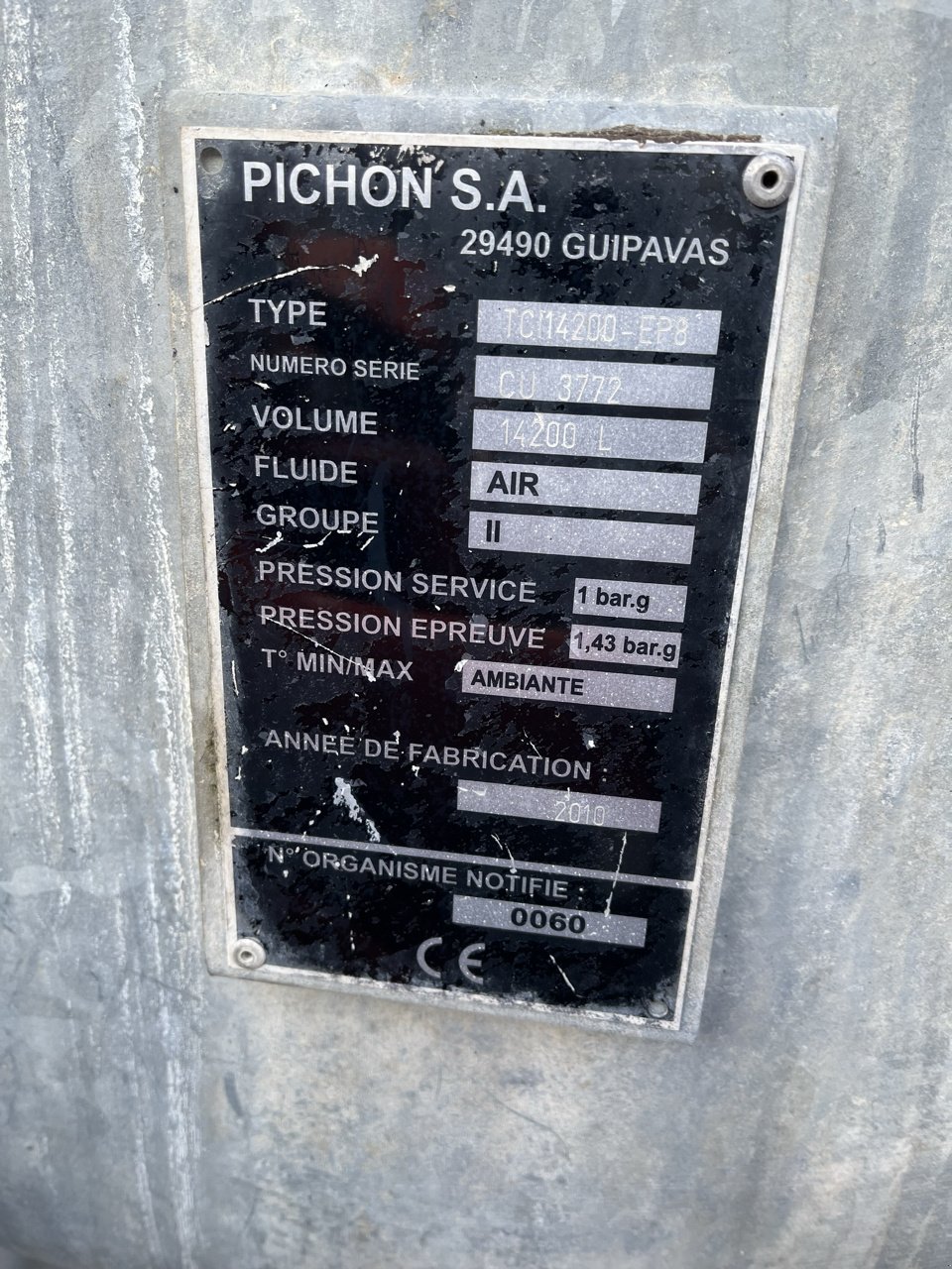 Pumpfass del tipo Pichon TCI 14200, Gebrauchtmaschine In VERT TOULON (Immagine 11)
