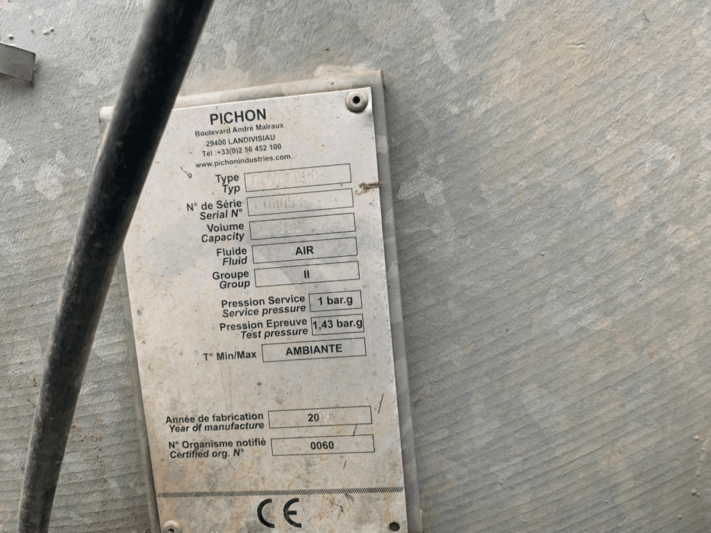 Pumpfass типа Pichon TCI 20700, Gebrauchtmaschine в CONDE SUR VIRE (Фотография 10)