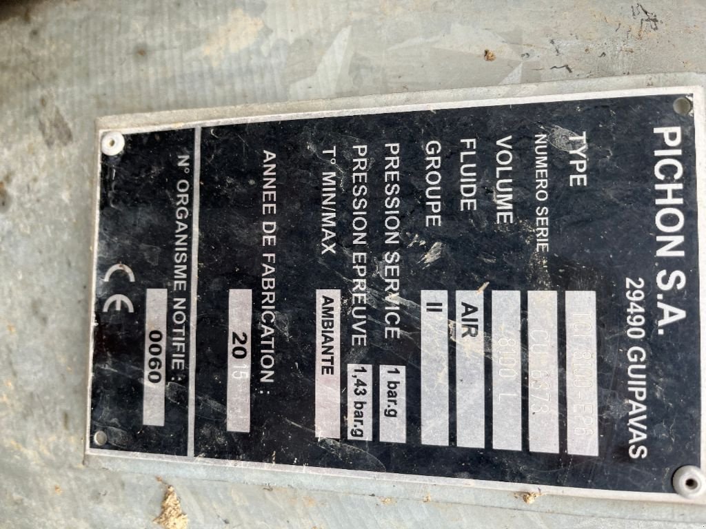 Pumpfass typu Pichon TCI 8100, Gebrauchtmaschine v ST MARTIN EN HAUT (Obrázek 4)