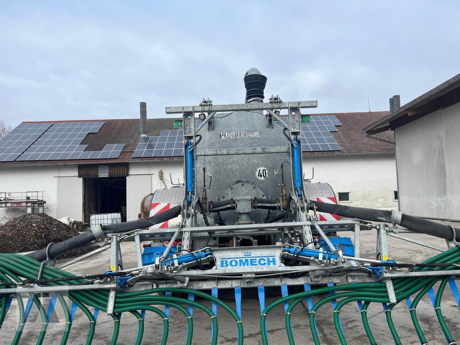 Pumpfass a típus Pühringer 15000 Pumpfass mit Bomech und Hydraulik, Gebrauchtmaschine ekkor: Langweid am Lech (Kép 4)