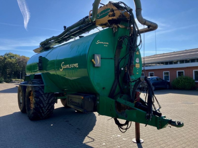 Pumpfass des Typs Samson 20M3 MED KRAN, Gebrauchtmaschine in Tim (Bild 1)