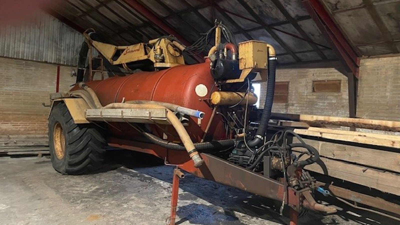 Pumpfass du type Samson 8000l slamsuger, Gebrauchtmaschine en Bredsten (Photo 1)