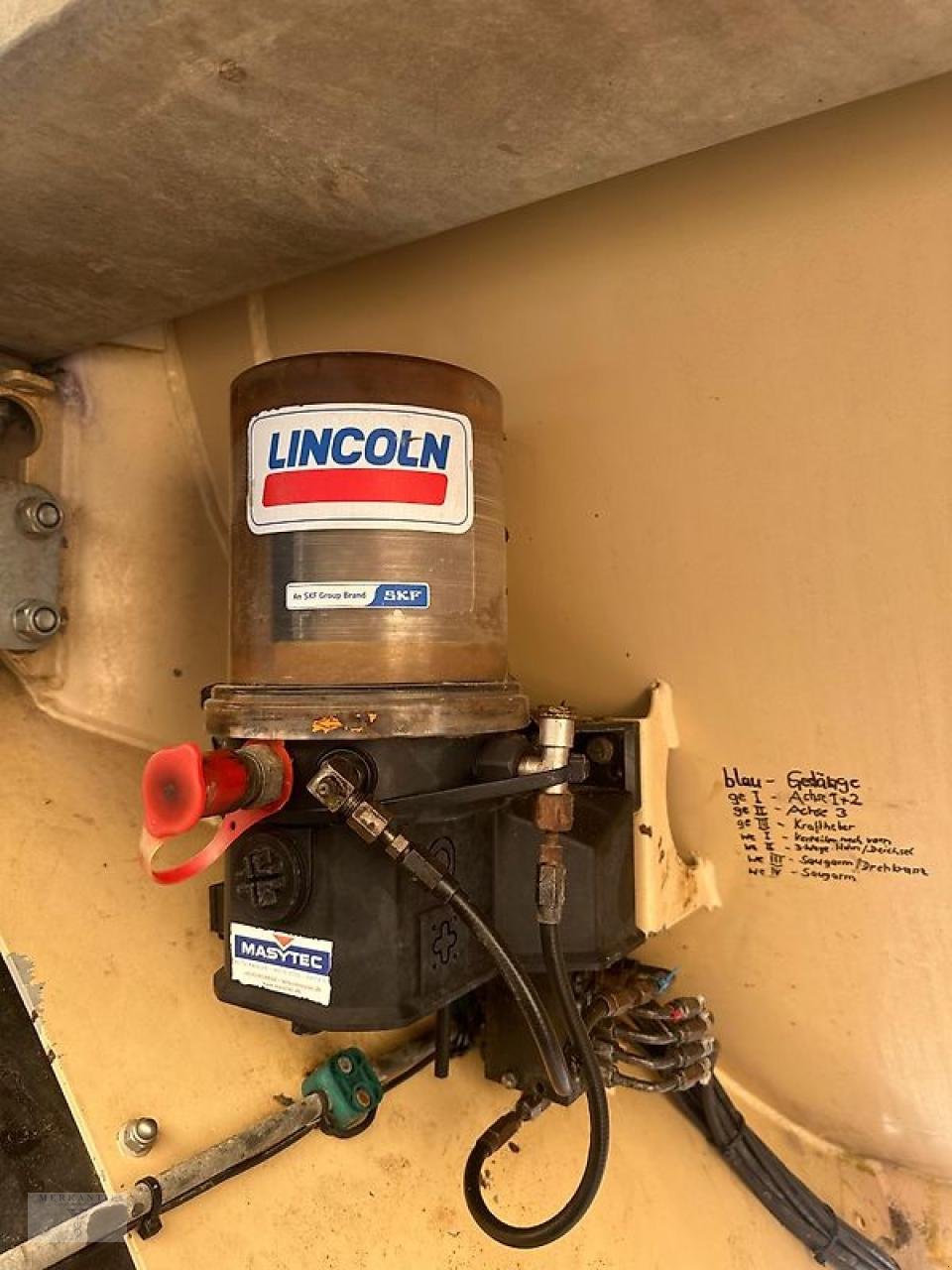 Pumpfass Türe ait Samson PG 2 35 36m, Gebrauchtmaschine içinde Pragsdorf (resim 10)