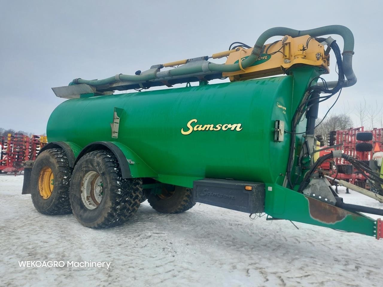 Pumpfass za tip Samson PG 20 med kran, Gebrauchtmaschine u Hammel (Slika 2)