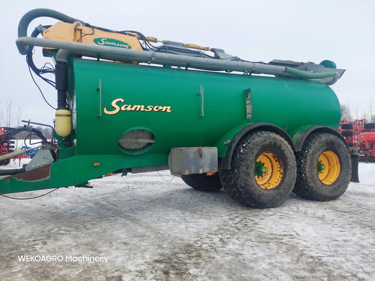 Pumpfass za tip Samson PG 20 med kran, Gebrauchtmaschine u Hammel (Slika 1)