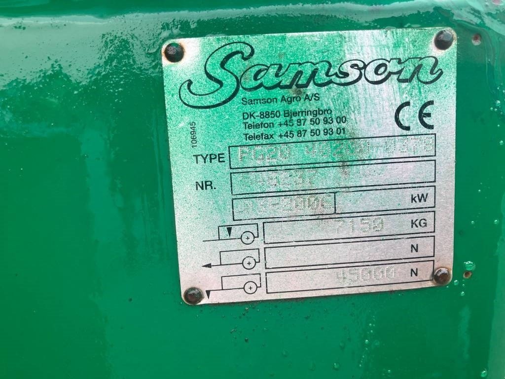 Pumpfass του τύπου Samson PG 20, Gebrauchtmaschine σε Hinnerup (Φωτογραφία 15)