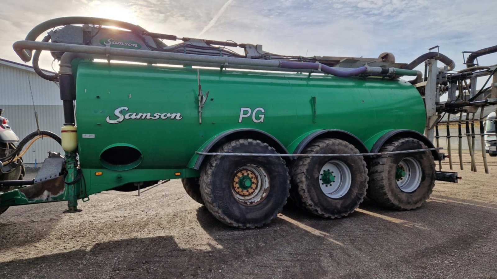 Pumpfass typu Samson PG 25 30 meter bom, Gebrauchtmaschine w Bælum (Zdjęcie 3)