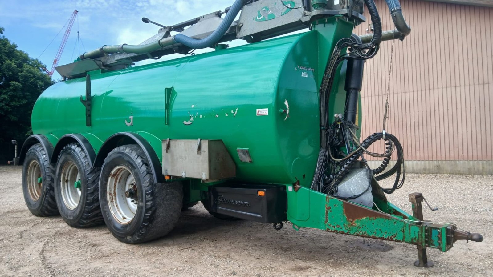 Pumpfass des Typs Samson PG 25 PG 25, Gebrauchtmaschine in Nykøbing Mors (Bild 8)