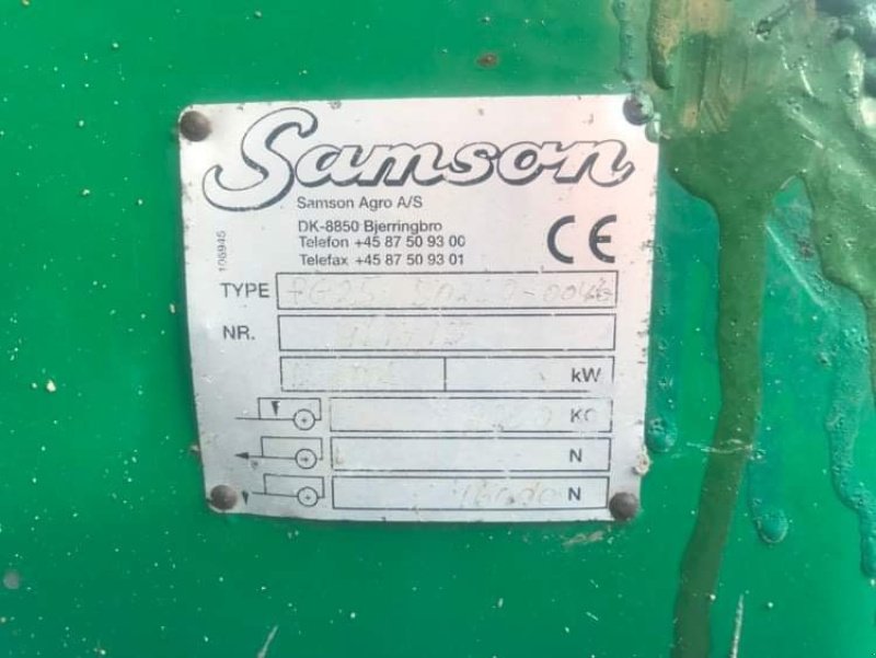 Pumpfass typu Samson PG 25, Gebrauchtmaschine w Varde (Zdjęcie 6)