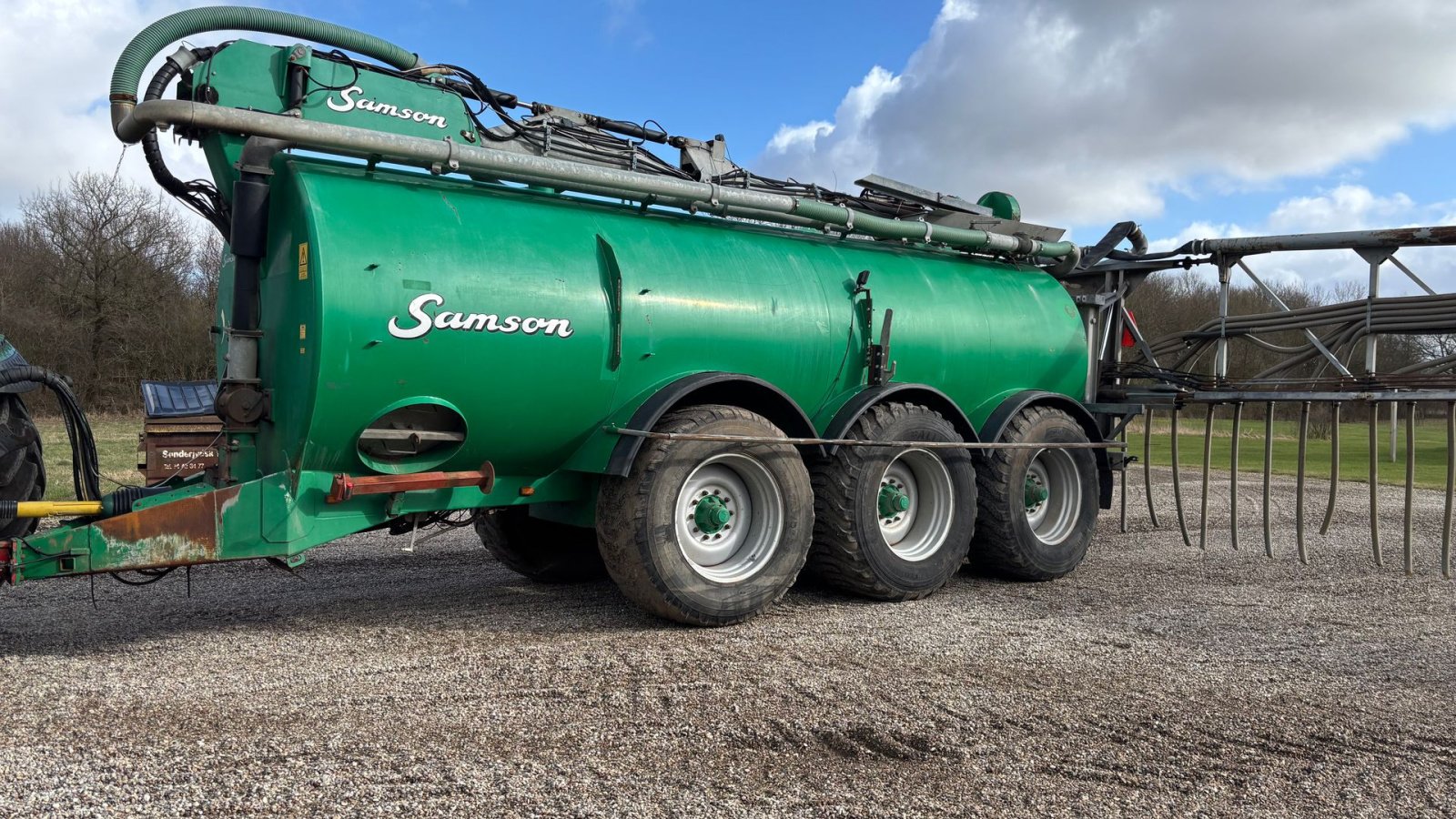 Pumpfass Türe ait Samson PG 25, Gebrauchtmaschine içinde Rødekro (resim 1)