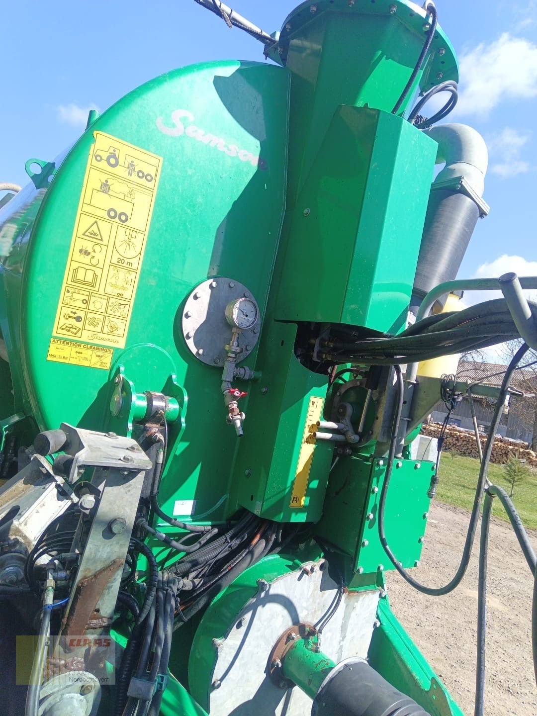 Pumpfass a típus Samson PG II 16 inkl. Bomech Farmer 15m, Gebrauchtmaschine ekkor: Cham (Kép 8)
