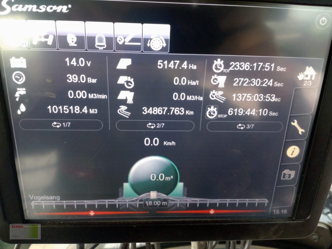 Pumpfass typu Samson PG II 18 PTE Slurry Master 8000, Gebrauchtmaschine v Schenefeld (Obrázek 15)