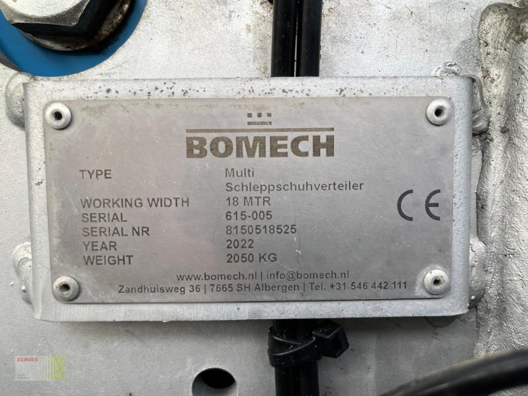 Pumpfass del tipo Samson PG II 20 mit BOMECH MULTI 18 m, Schleppschuh, Gebrauchtmaschine In Molbergen (Immagine 11)