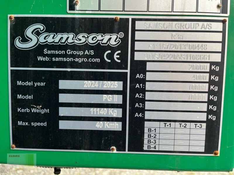 Pumpfass tip Samson PG II 20 - Pumpenturm + Ejektor, Neumaschine in Risum-Lindholm (Poză 8)