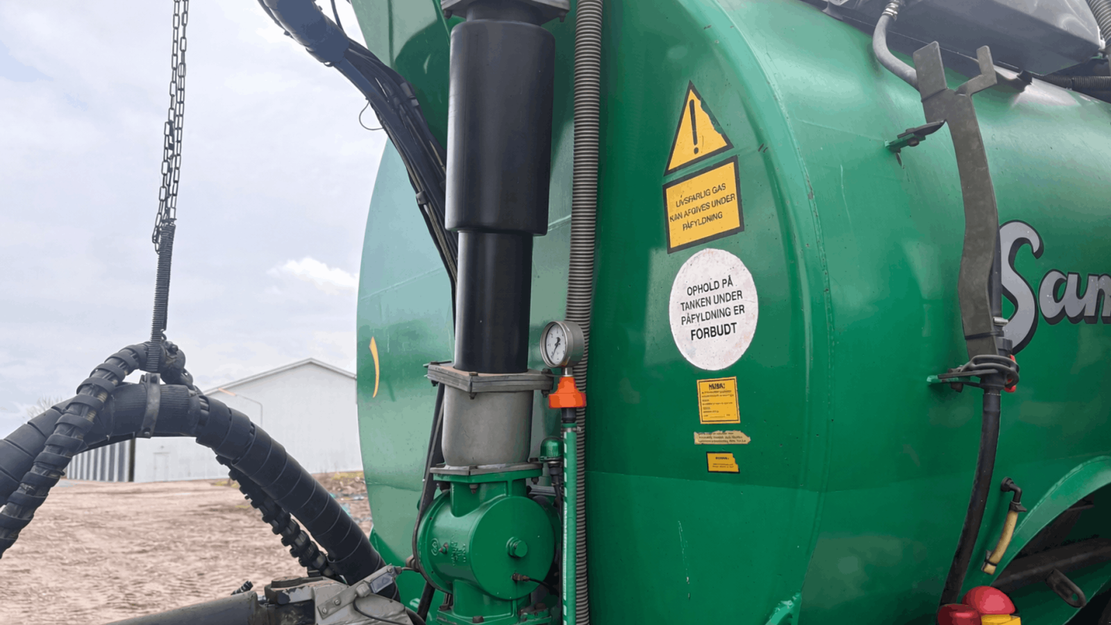 Pumpfass za tip Samson PG20 Hydr. udskuds aksel, Gebrauchtmaschine u Nykøbing Mors (Slika 16)