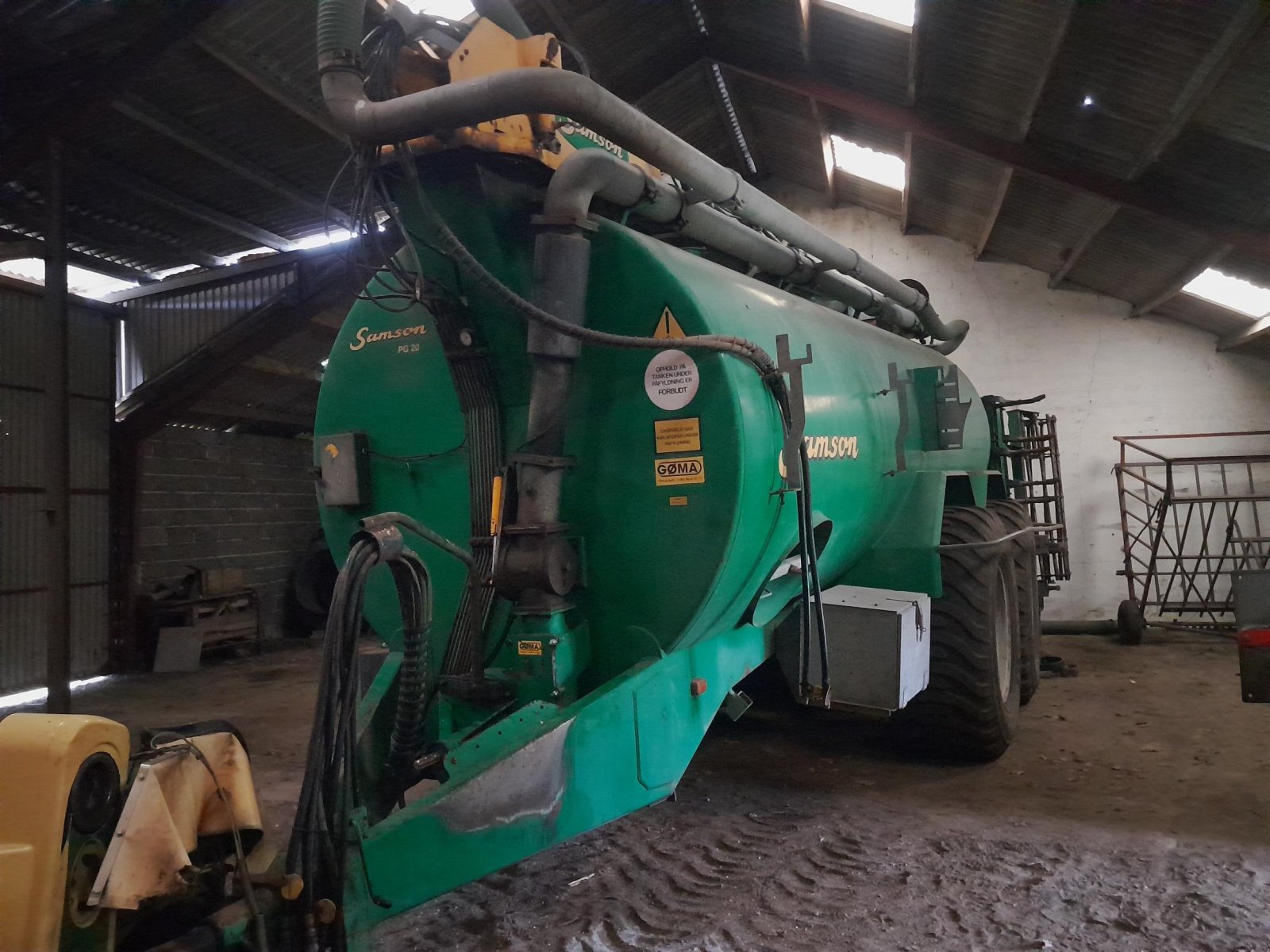 Pumpfass del tipo Samson PG20 MED TÅRN, Gebrauchtmaschine en Thisted (Imagen 1)