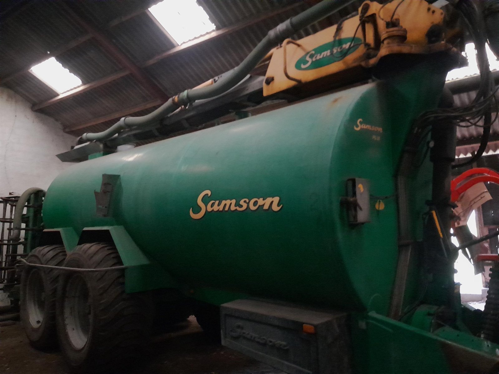 Pumpfass del tipo Samson PG20 MED TÅRN, Gebrauchtmaschine en Thisted (Imagen 3)