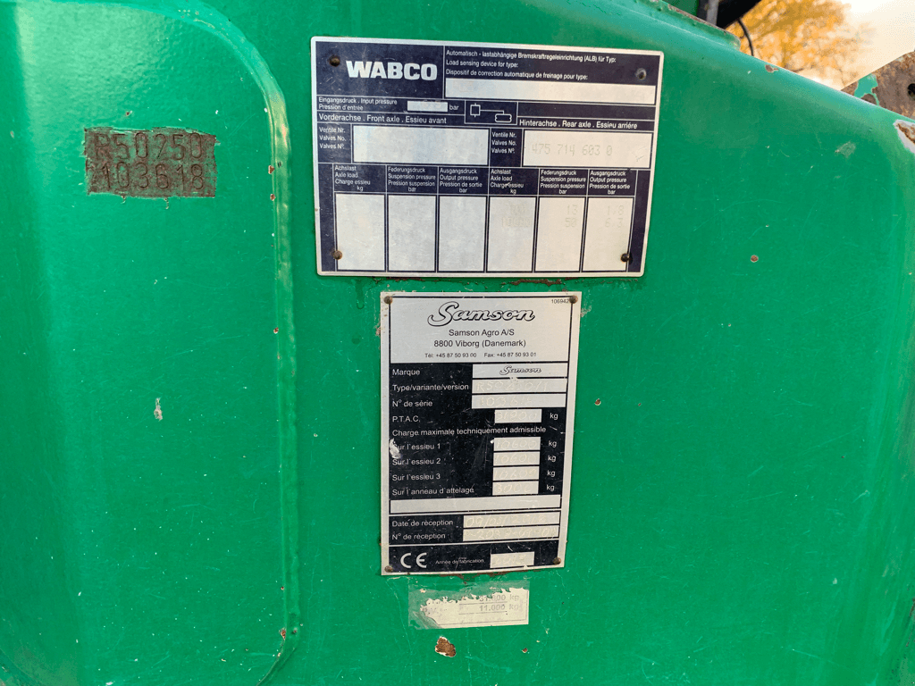 Pumpfass za tip Samson PG25, Gebrauchtmaschine u TREMEUR (Slika 10)