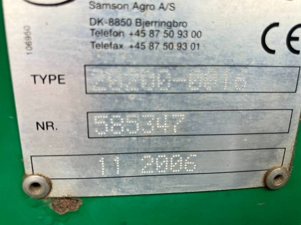 Pumpfass typu Samson RV 200, Gebrauchtmaschine w Hinnerup (Zdjęcie 6)