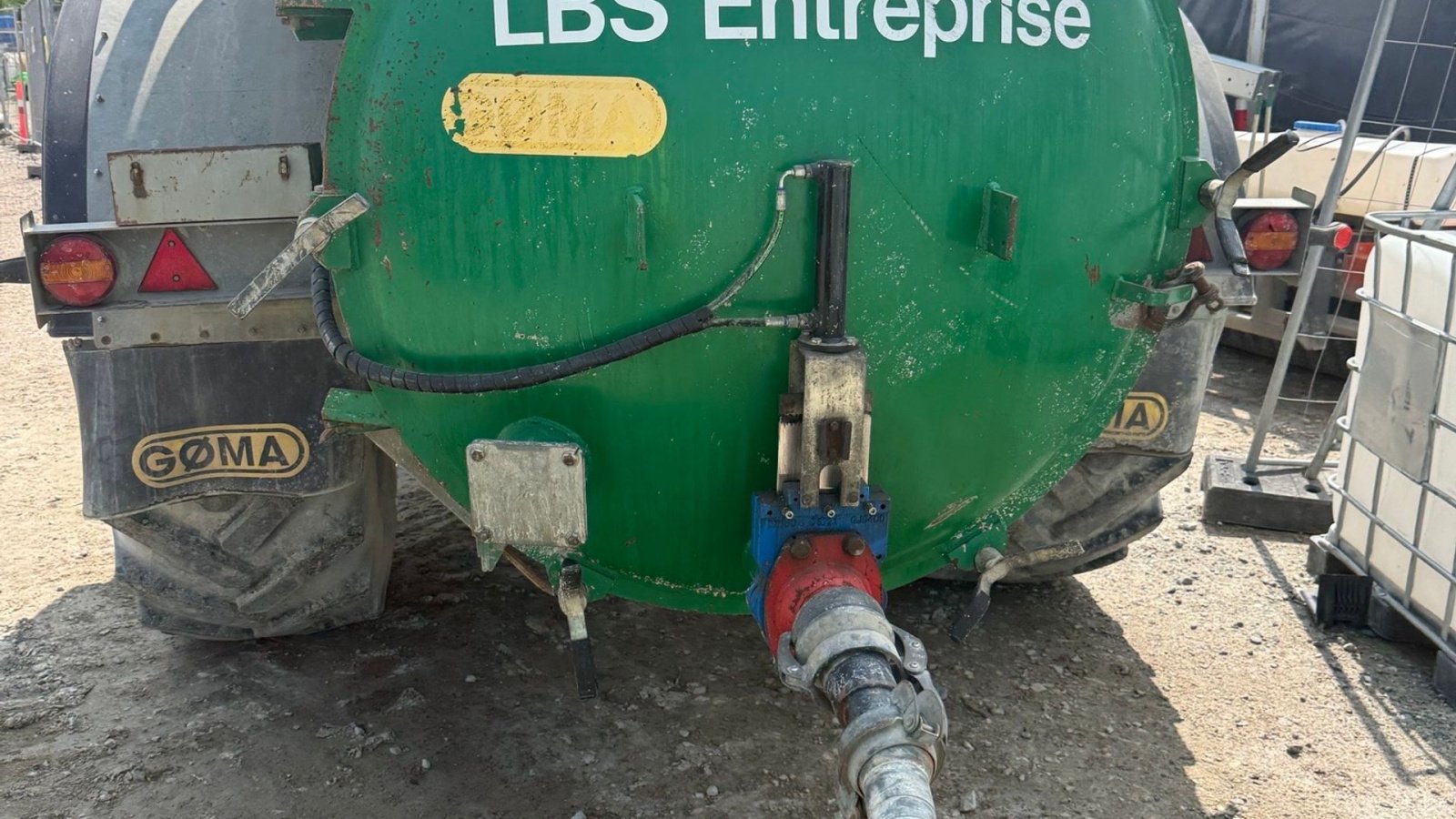 Pumpfass Türe ait Samson Slamsuger, 8.000 liter, Gebrauchtmaschine içinde Sakskøbing (resim 2)