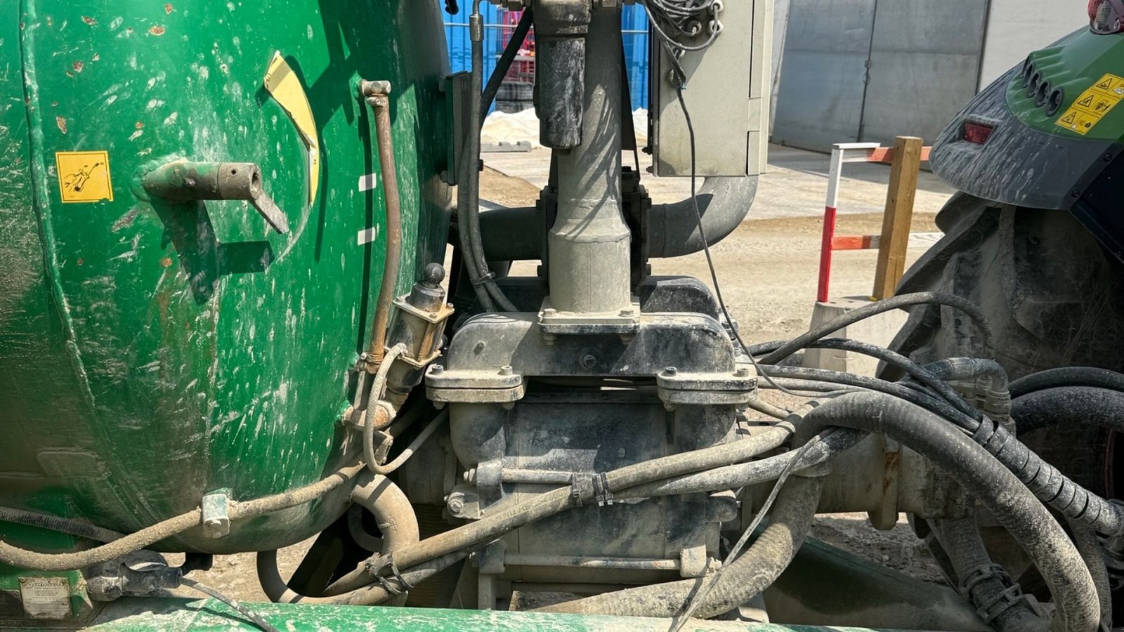 Pumpfass Türe ait Samson Slamsuger, 8.000 liter, Gebrauchtmaschine içinde Sakskøbing (resim 4)