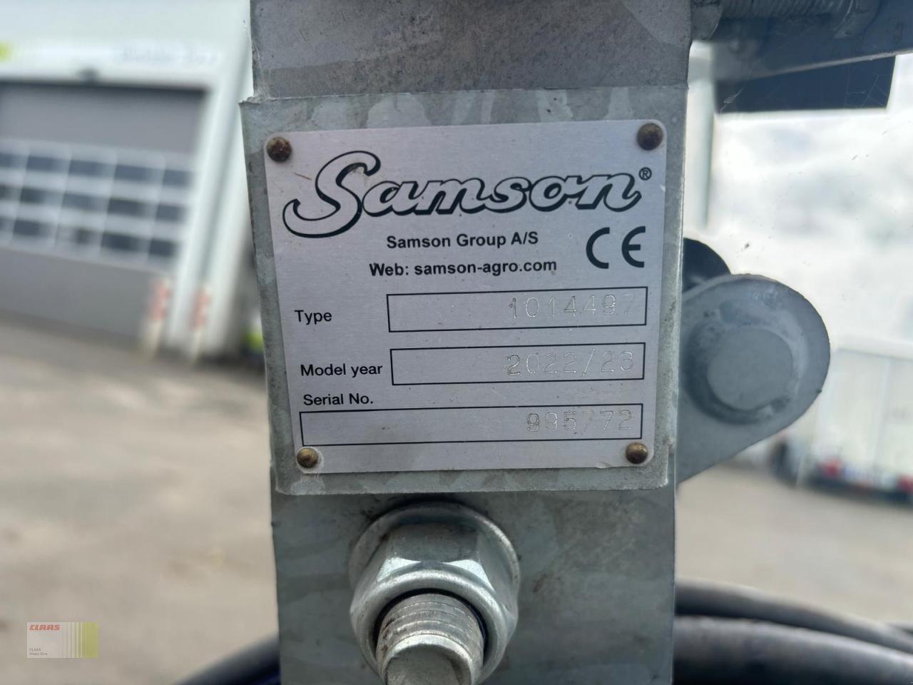 Pumpfass typu Samson TG PG Doppelgelenk Saugarm Andockarm, inkl. Zubehör, wie NEU !, Gebrauchtmaschine w Neerstedt (Zdjęcie 5)