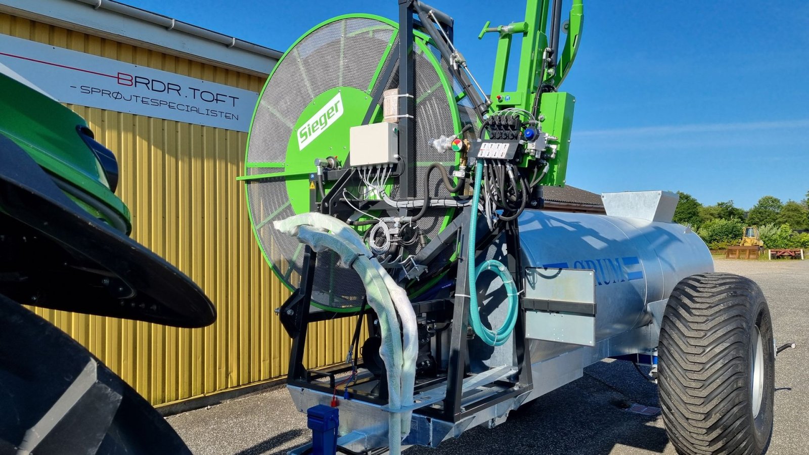 Pumpfass del tipo Sieger WR 500 ABS - trådløs, Gebrauchtmaschine In Sabro (Immagine 1)