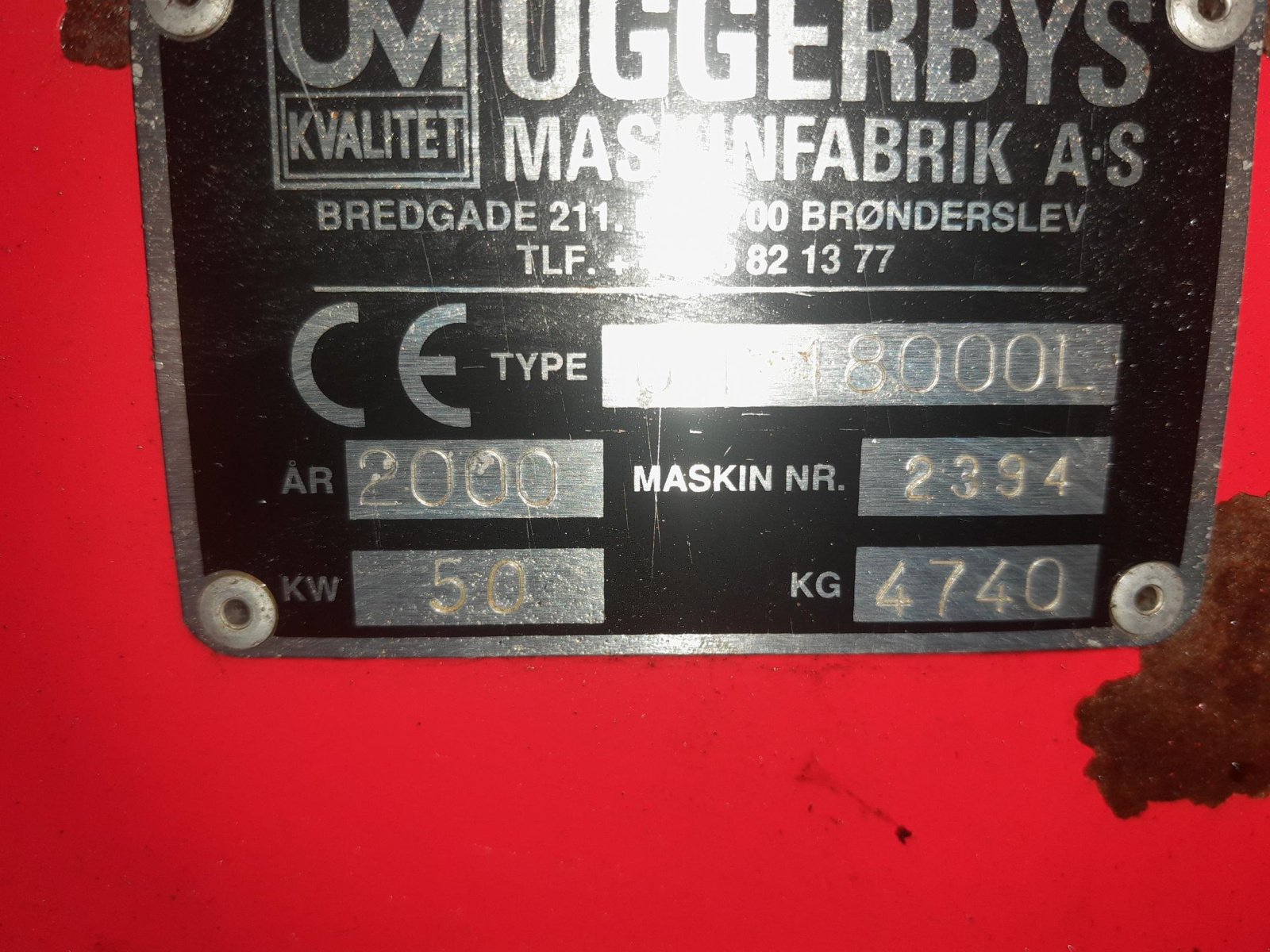 Pumpfass tip Sonstige 18000L, Gebrauchtmaschine in Thisted (Poză 5)