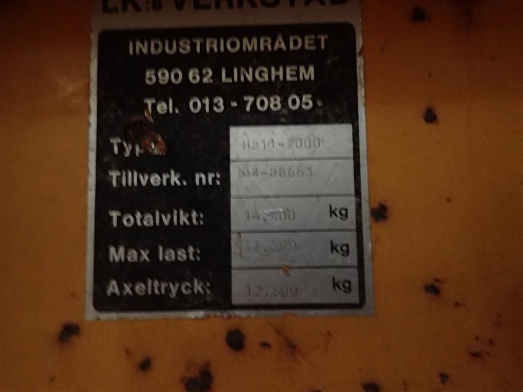 Pumpfass от тип Sonstige HS 11-2000 Slamspreder, Gebrauchtmaschine в Egtved (Снимка 25)