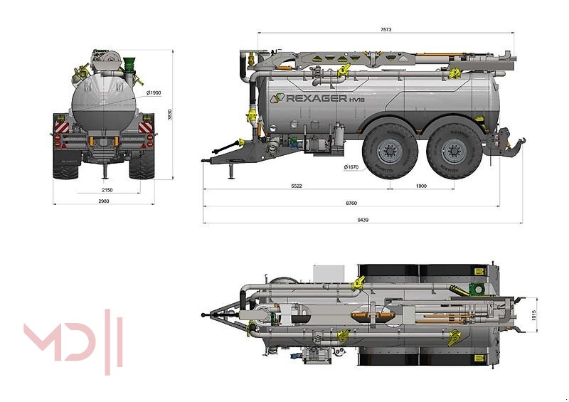 Pumpfass des Typs Sonstige HV 18, Neumaschine in Zeven (Bild 19)
