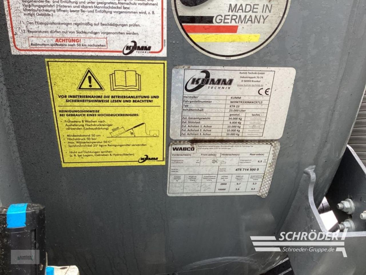 Pumpfass des Typs Sonstige KUMM - KTR 23, Gebrauchtmaschine in Schwarmstedt (Bild 8)