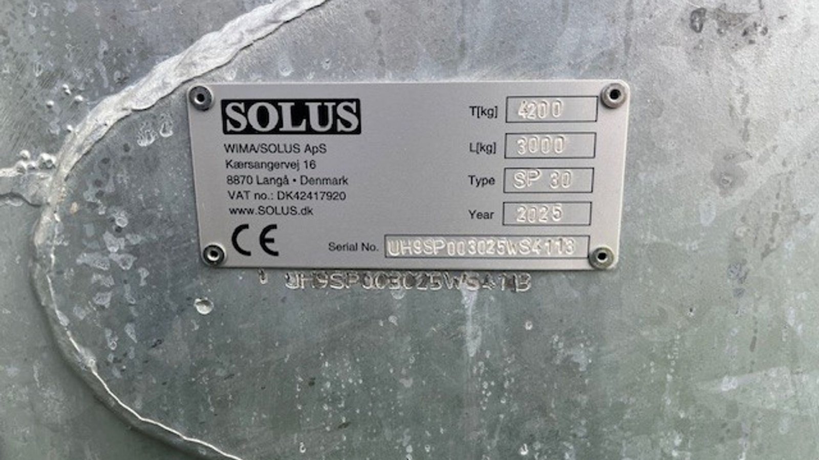 Pumpfass типа Sonstige SP3000, Gebrauchtmaschine в Sakskøbing (Фотография 3)