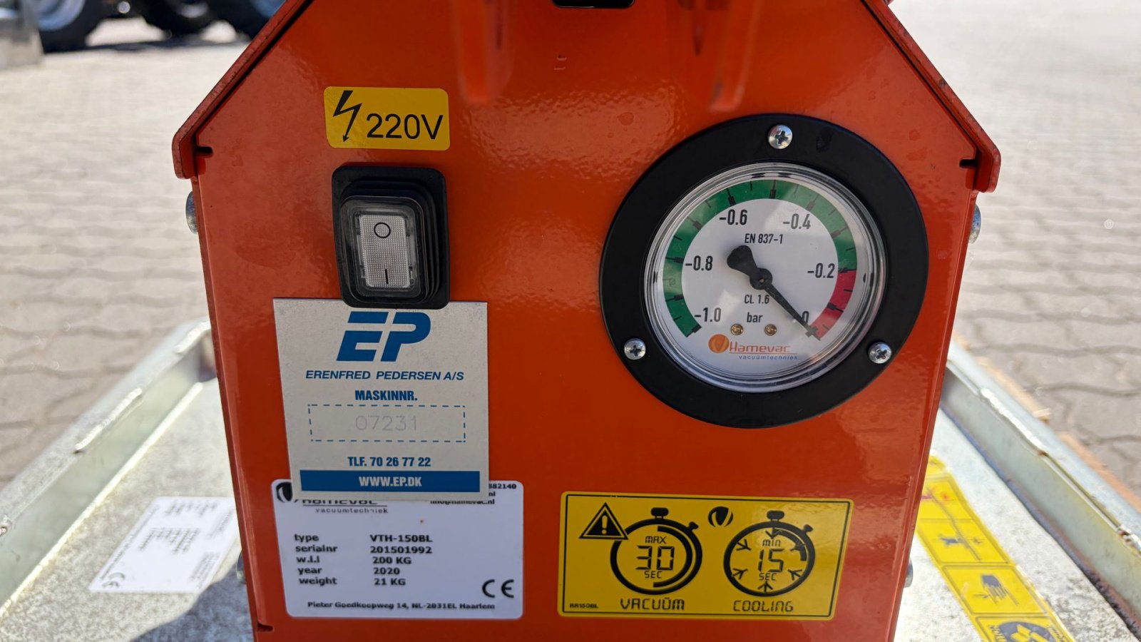 Pumpfass typu Sonstige VTH-150BL, Gebrauchtmaschine w Rønnede (Zdjęcie 5)