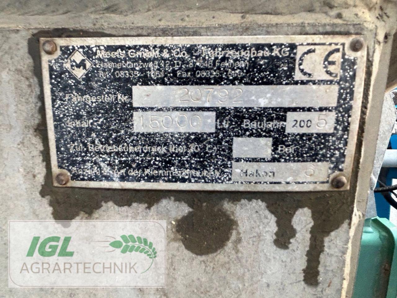 Pumpfass des Typs Streumix Pumpfass 15000l, Gebrauchtmaschine in Nabburg (Bild 10)