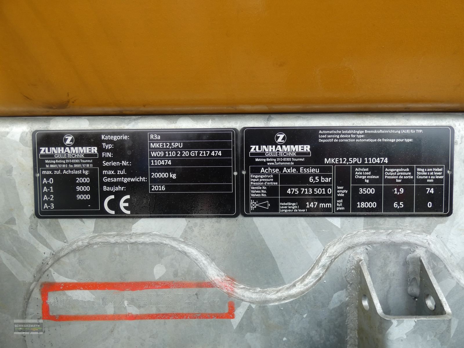 Pumpfass typu Vakutec MKE 12,5 PU ECO, Gebrauchtmaschine v Aurolzmünster (Obrázek 21)