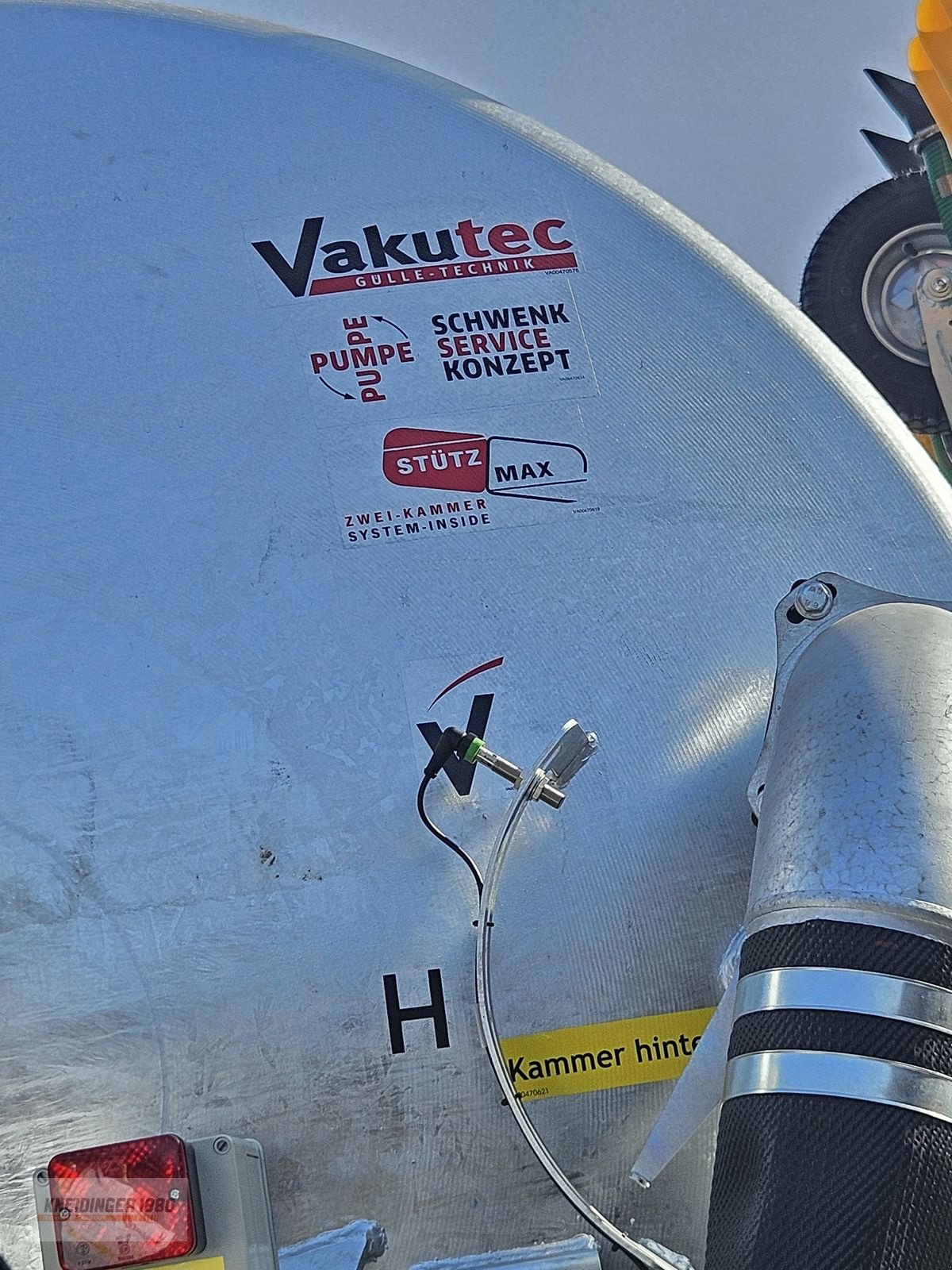 Pumpfass des Typs Vakutec VA 14800 PT Pumpfass, Neumaschine in Altenfelden (Bild 2)