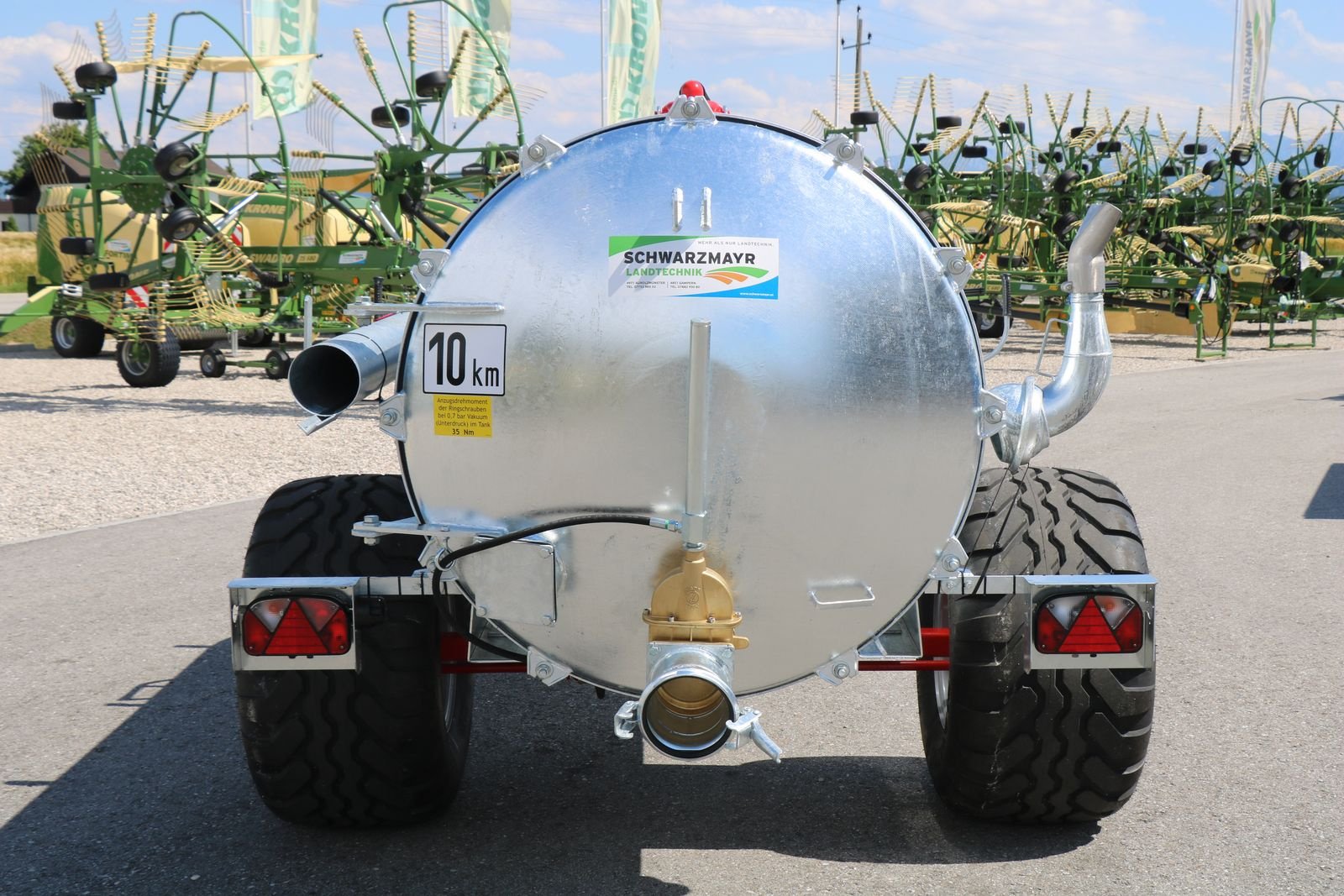 Pumpfass typu Vakutec VA 4000, Neumaschine v Schlitters (Obrázek 5)