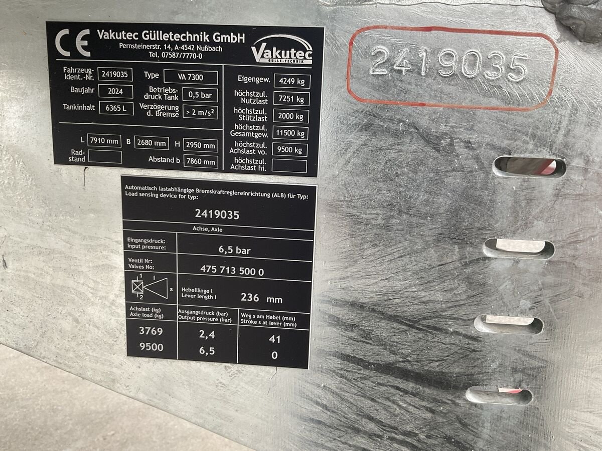 Pumpfass typu Vakutec VA 7300, Neumaschine v Zwettl (Obrázek 17)