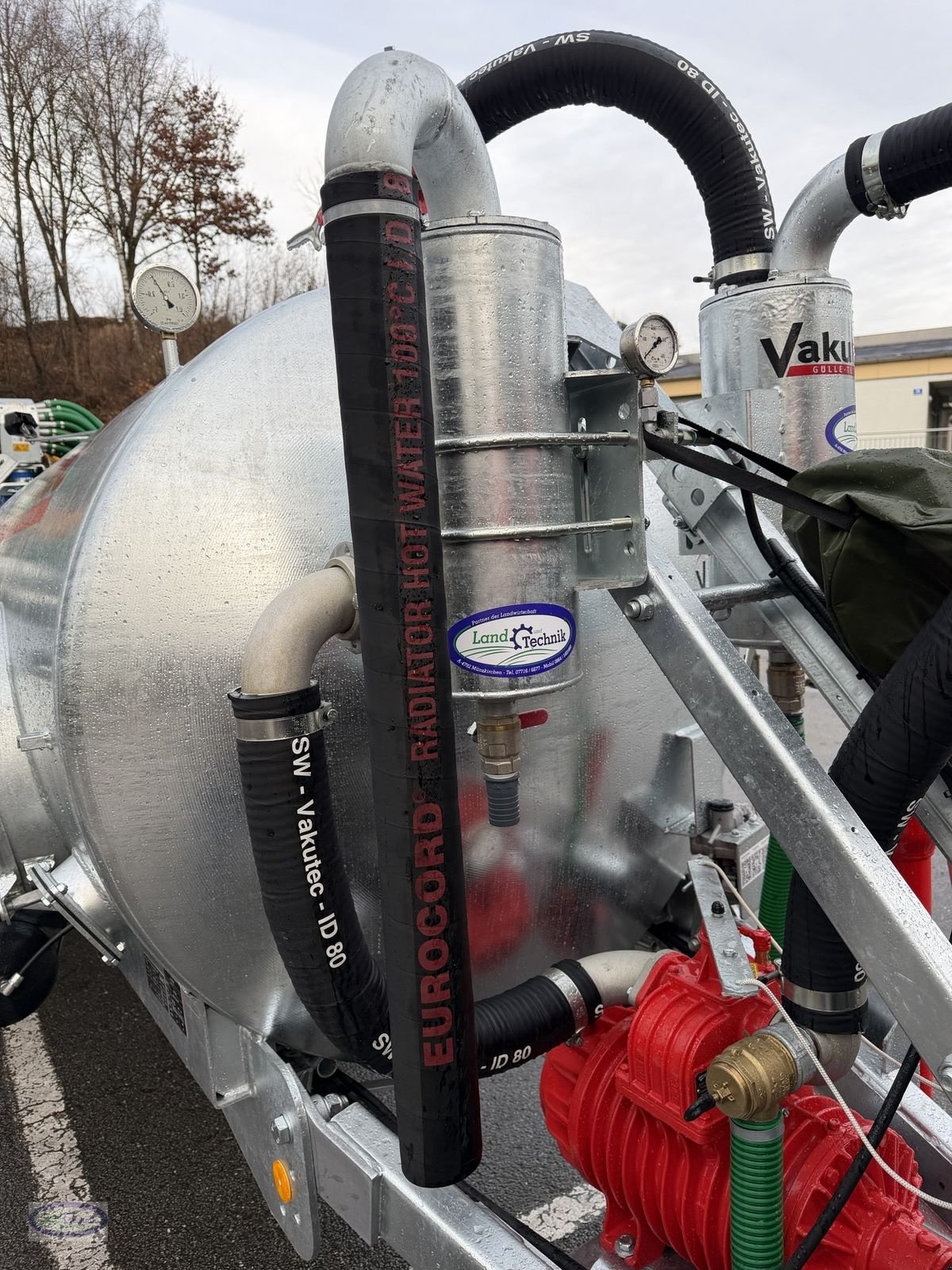 Pumpfass Türe ait Vakutec VA 7300, Neumaschine içinde Münzkirchen (resim 16)