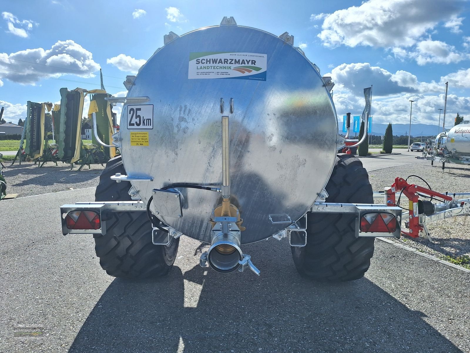 Pumpfass des Typs Vakutec VA 7300, Neumaschine in Gampern (Bild 8)