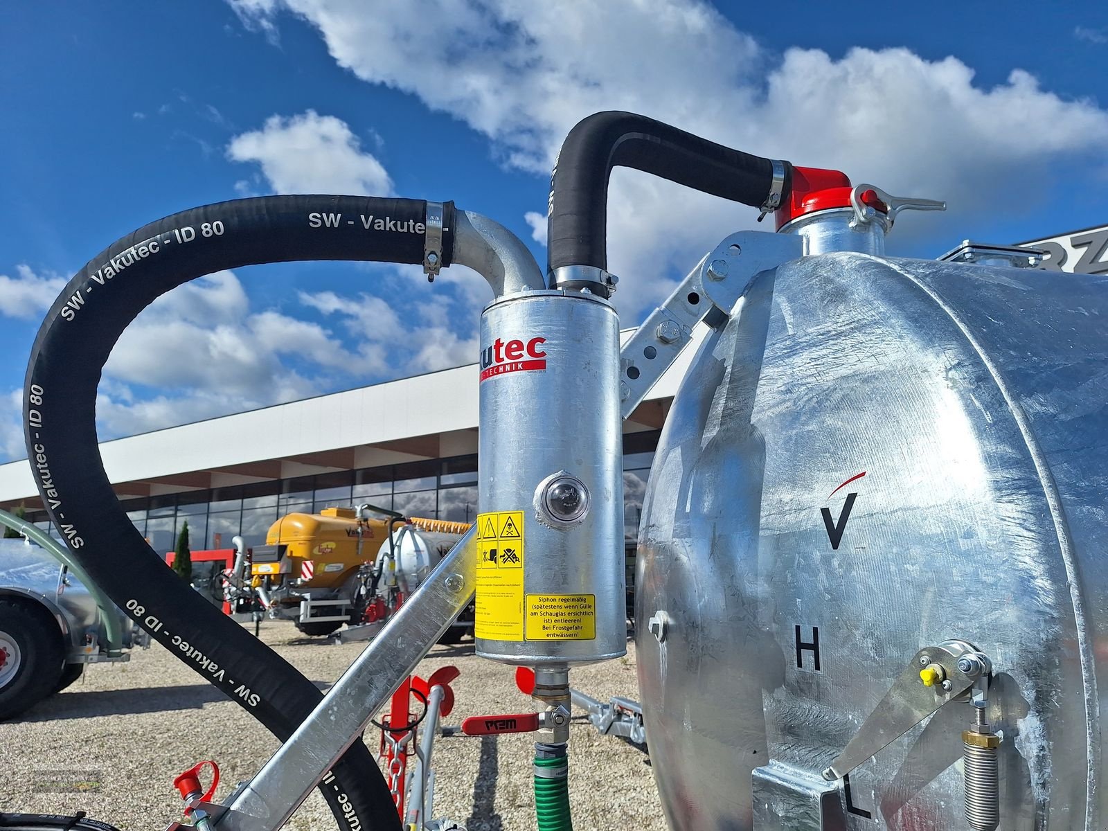 Pumpfass del tipo Vakutec VA 7300, Neumaschine en Gampern (Imagen 15)