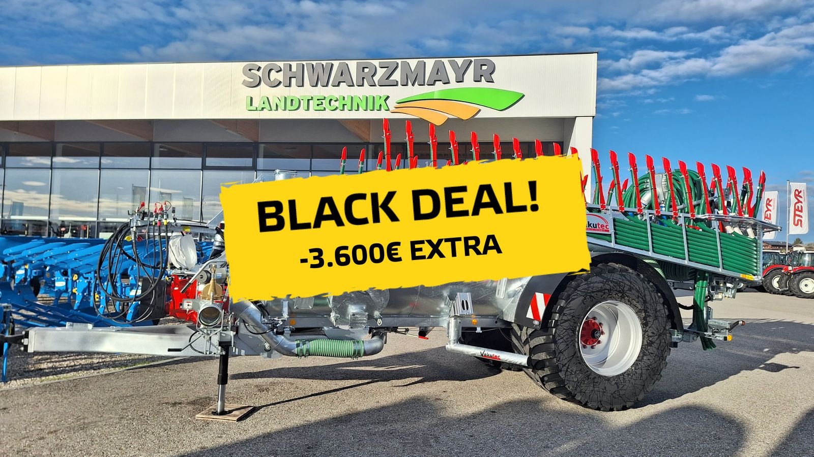 Pumpfass des Typs Vakutec VA 8600 P + Schleppschuhverteiler, Neumaschine in Feldkirchen (Bild 2)